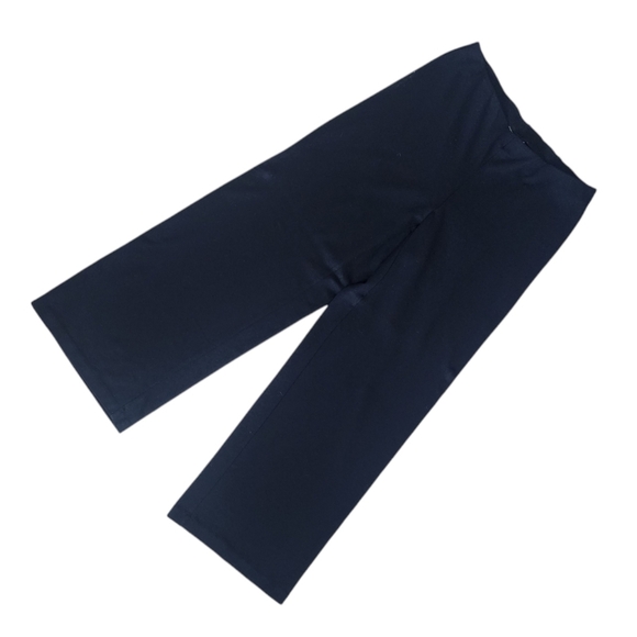 J. Jill Pull-on Knit Ponte Pants Size Small Petite Black Straight Leg Cropped. - Picture 1 of 6